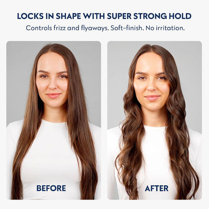 No nothing Sensitive Super Strong Hairspray for Women, Unscented & Hypoallergenic Finishing Spray for Sensitive Scalp, Extra Strong Hold Hair Spray Women, Humidity & UV Protection, 7.5 oz