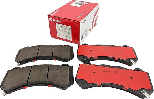 Brembo P37018N Premium Ceramic Front Disc Brake Pad Set CADILLACCHEVROLETDODGEJEEPNISSAN OE 00K68144427AB
