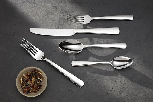 Oneida Aptitude Everyday Flatware Dinner Forks, Set of 6, 180 Stainless Steel, Silverware Set