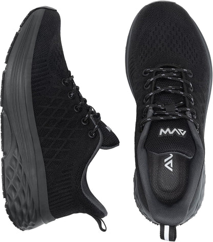 AVW Womens Non Slip Work Shoes Water Resistant Walking Sneakers Food Service Chef Kitchen Shoes.