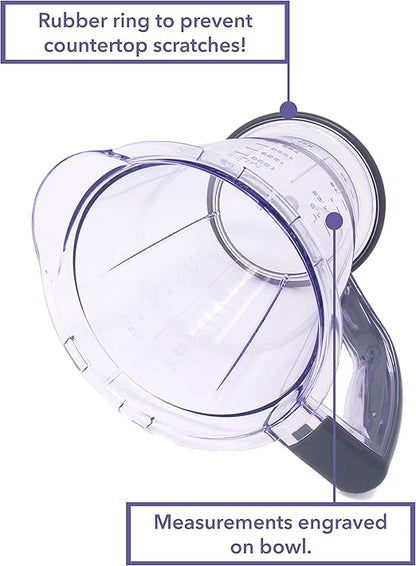 Enbizio Blender Replacement Parts for Ninja Master Prep Qb900B (48 oz Pitcher bowl)