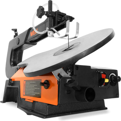 WEN 16-inch Variable Speed Scroll Saw with Easy-Access Blade Changes (Model 3922)