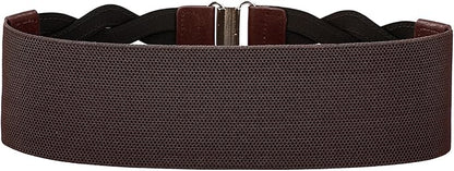 GRACE KARIN Women's Elastic Wide Belts Vintage Stretchy Belt Retro Fashion Cinch Belts for Dresses