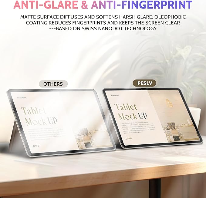 This matte, anti-glare screen protector gives you the feel of writing on paper while protecting your iPad's display.