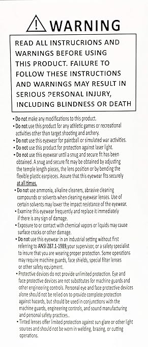 Elite Medical Instruments Full Frame Adjustable Eyewear Safety Glasses, Blue