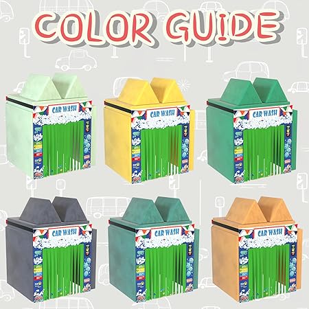 Play Panel for Kids Play Couch Foam Sofa Childrens Home Play Modular Couch (Sofa not Included) - Car Wash - Set of 2 (Entrance  Exit)