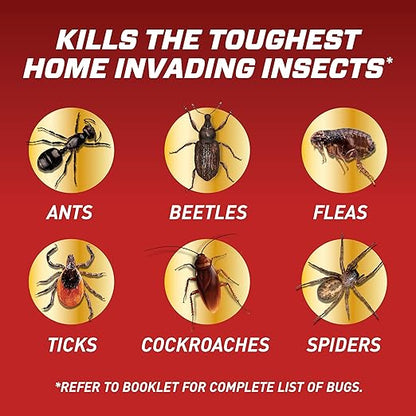 Ortho Home Defense Insect Killer for Indoor & Perimeter2 with Comfort Wand, Controls Ants, Roaches, and Spiders, 1.1 gal
