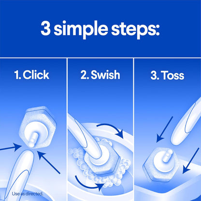 Clorox ToiletWand Toilet Cleaner Refills, Toilet brush, Original, 12 Count