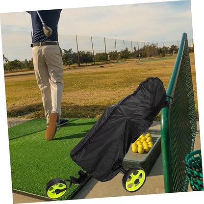 Golf Bag Cover Bag Protector Golf Push Carts Cover Outdoor Cart Cover Golf Bag Rain Cover Hood Cart Rain Cover Bag Rain Sleeves Cart Protector Sofa Cover Oxford Cloth