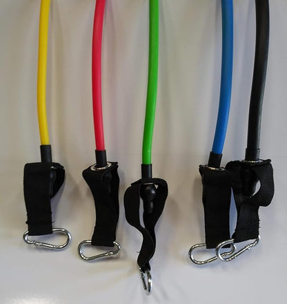 PowerFit Equipment Resistance Bands Set for Commercial or Home Gyms