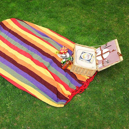 Outdoor amacas Garden Camping Hammock,Portable Hammock for Patio Yard Garden Backyard Porch Travel