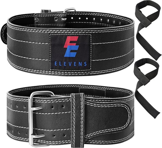 Elevens Lifting Belts Weight Belt Weightlifting Belts Leather GYM Belts for Strength Training, Lifting Support for Men  Women