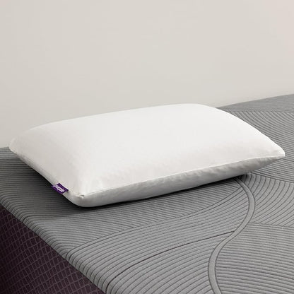 Purple Harmony Pillow - Standard Medium, Greatest Pillow Ever Invented, 360 Hex Grid  Talalay Latex Core - No Pressure Support, Stays Cool, Luxurious Comfort