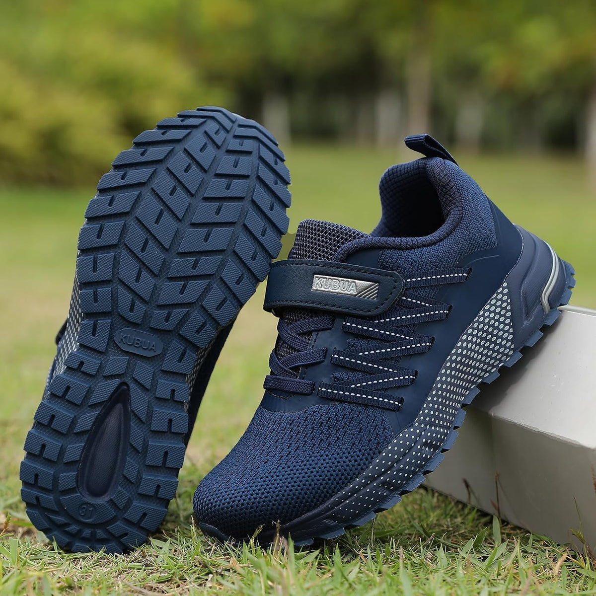KUBUA Kids Sneakers for Boys Girls Running Tennis Shoes Lightweight Breathable Sport Athletic