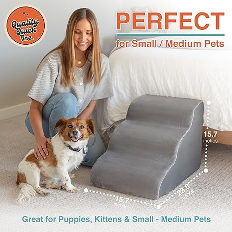 3 Step Stairs for Dogs  Cats