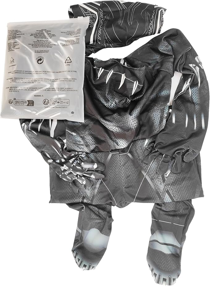 Halloween, Christmas and birthday role-playing costumes, as well as full-body tights for kids (medium) mask and full body