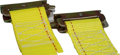 2"x12' Ratchet E Track Straps E Fitting Truck Cargo Van