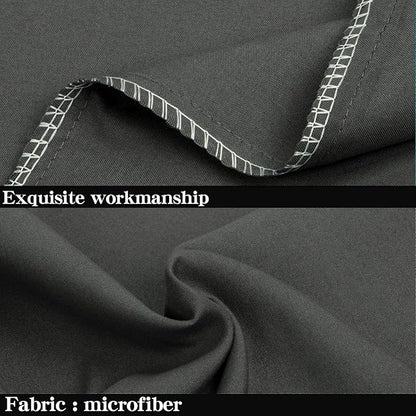 NTBAY King Pillowcase Set - 2 Pack Brushed Microfiber 20x36 Pillowcases - Soft, Wrinkle-Free, Fade-Resistant, Stain-Resistant, Dark Grey Pillowcases with Envelope Closure - 20x36 Inches, Dark Grey