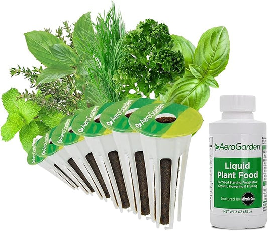 AeroGarden Gourmet Herb Seed Pod Kit - Herb Seeds for AeroGarden Indoor Garden