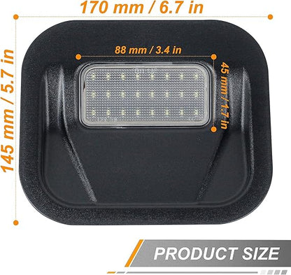 HERCOO Tailgate Step Light LED Truck Bed Multi-Pro Lamp Kit Compatible with GMC Sierra 1500 2500 HD 3500 HD 2020-2021 Chevrolet Silverado 1500 2500 HD 3500 HD 2020, Replacement for 84347814