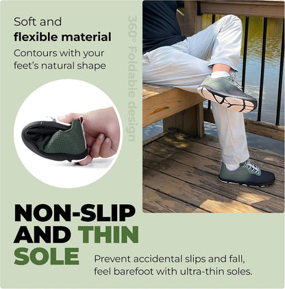 Hike Footwear Shade - Healthy Barefoot Shoes for All-Day Comfort & Foot Pain Relief, Wide Toe Ergonomic Design for Daily Wear, Minimalist Non-Slip Boots for Natural Walking, Unisex