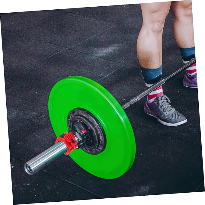 Barbell Weight Clips Barbell Clamps Locking Clips for Weightlifting Gym Fitness Equipment Quick Release Design