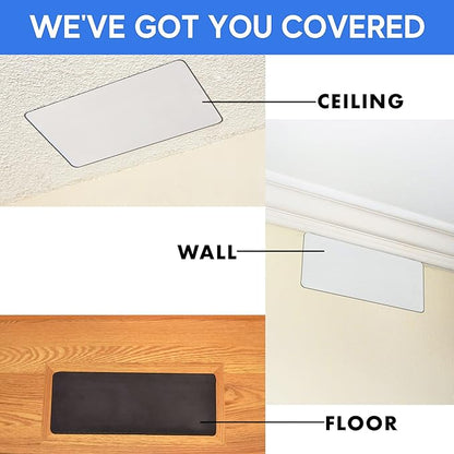 SEAL360 Magnetic Vent Covers (1-Pack), Pockets for Complete Seal, 7.5" X 16" (Brown) for Floor, Wall, or Ceiling Vents and Air Registers, for RV, Home HVAC and AC Vents, Vent Not Included
