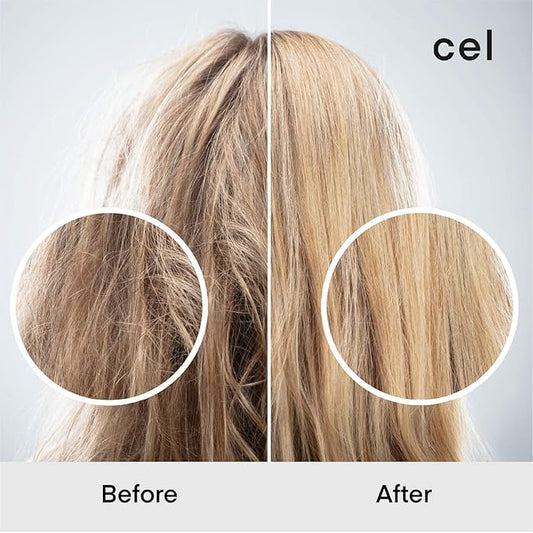Cel Microstem Natural Hair Thickening Shampoo  Conditioner Set (2 x 8 fl oz)  Stem Cell Extract Anti Thinning Hair Loss Shampoo  Biotin Shampoo  Sulfate  Paraben Free - Suitable for Men  Women