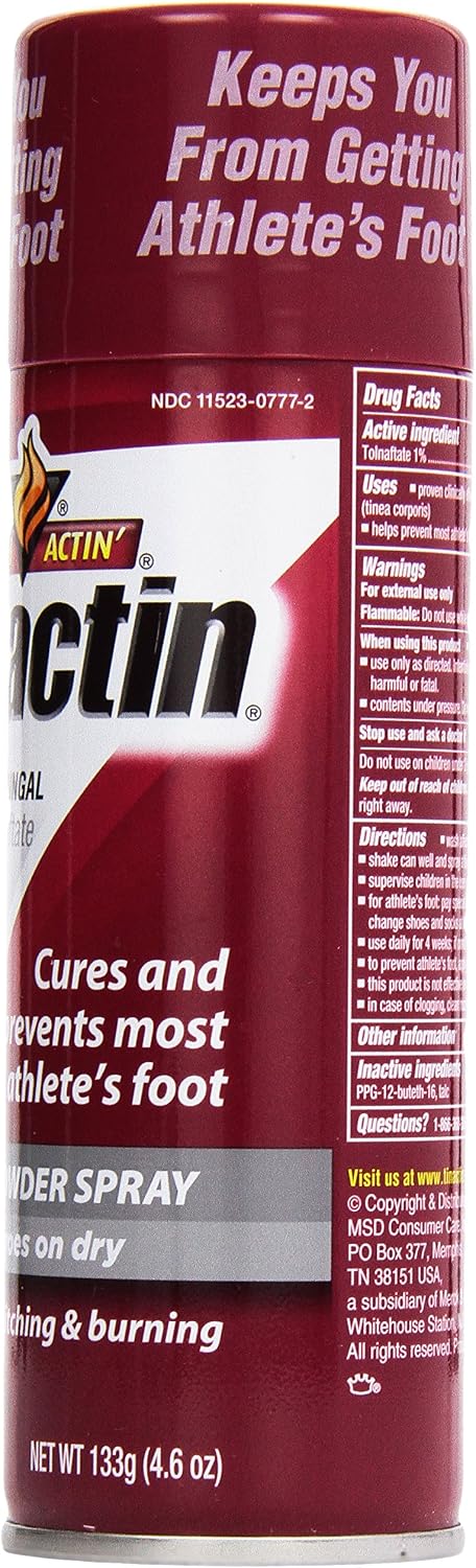 Tinactin Athletes Foot Powder Spray (Pack of 3
