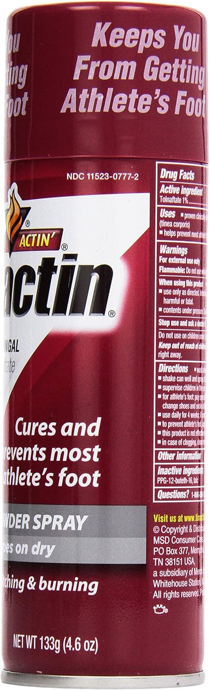 Tinactin Athletes Foot Powder Spray (Pack of 3