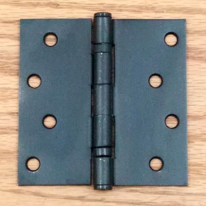 Hinge Outlet 4 Inch Oil Rubbed Bronze Door Hinges, Ball Bearing Exterior, 2 Pack