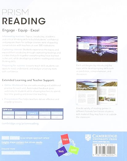 Prism Reading Level 2 Student's Book with Online Workbook