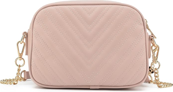 lola mae Quilted Crossbody Bag, Trendy Design Shoulder Purse