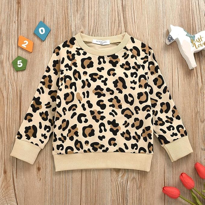 Christmas Outfit Toddler Baby Girl Pink Sweatshirt Long Sleeve Crewneck Pullover Xmas Santa Shirt Tops Winter Clothes