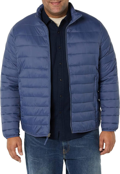 Men's Packable Lightweight Water-Resistant Puffer Jacket (Available in Big & Tall)