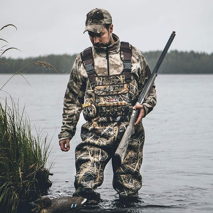 HISEA Chest Waders Neoprene Duck Hunting Waders for Men with 600G Insulated Boot Waterproof Camo Bootfoot Fishing Waders
