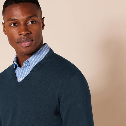 Men's V-Neck Pullover Sweater (Available in Big & Tall) 1 sustainability feature 50+ bought in past month