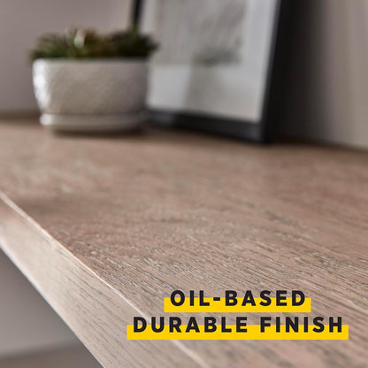 Minwax Fast Drying Polyurethane Spray, Protective Wood Finish, Clear/Warm Gloss, 11.5 oz. Aerosol Can ( Packaging May Vary)