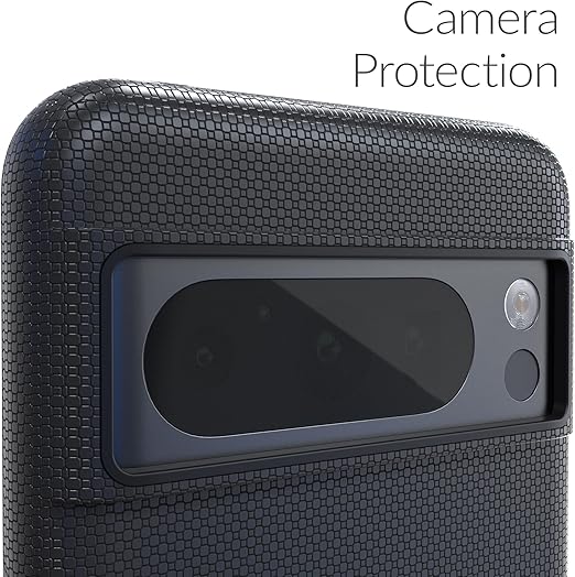 Crave Dual Guard for Google Pixel 8 Pro Case, Shockproof Protection Dual Layer Case for Google Pixel 8 Pro - Black