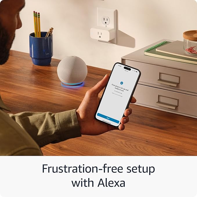 Smart Plug  Works with Alexa  Simple setup, endless possibilities