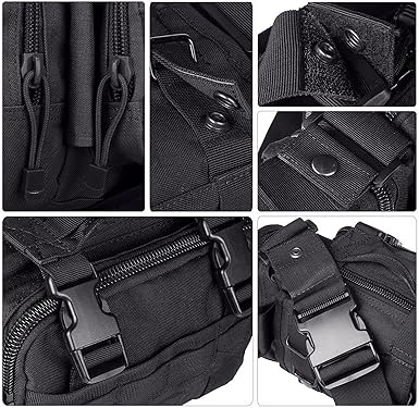 G4Free Fanny Deployment Tactical Waist Pack - Small Sling Pack Hand Carry Handlebar Bag