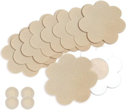 10 Pairs Nipple Breast Covers, Sexy Breast Pasties Adhesive Bra Disposable