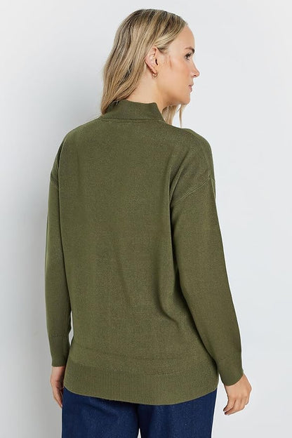 Long Tall Sally LTS Tall Turtle Neck Sweater Pullover Teal
