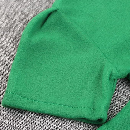 Cute Christmas Tree Costume for Kids,Green Pompom Xmas Tree Dress with Hat,Toddler Girl Christmas Cosplay Dress Up