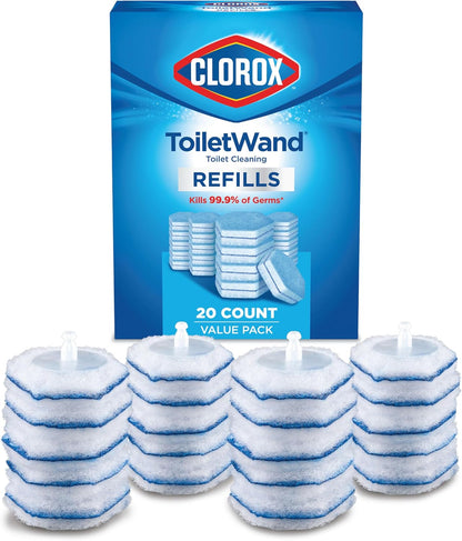 Clorox ToiletWand Toilet Cleaner Refills, Toilet brush, Original, 12 Count