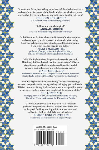 God Was Right: How Modern Social Science Proves the Torah Is True
