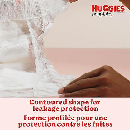 HUGGIES Snug  Dry Baby Diapers, Size 6, 104 ct, 10.300 Lb