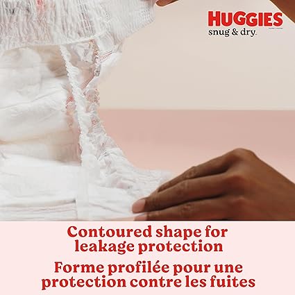 HUGGIES Snug  Dry Baby Diapers, Size 6, 104 ct, 10.300 Lb