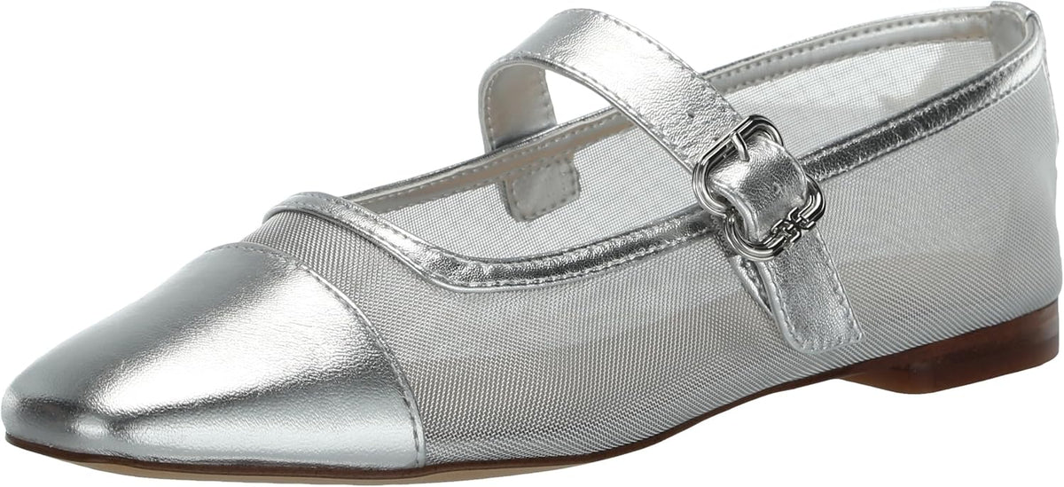 Size 7 Medium Sam Edelman Women's Miranda Mesh Ballet Flats
