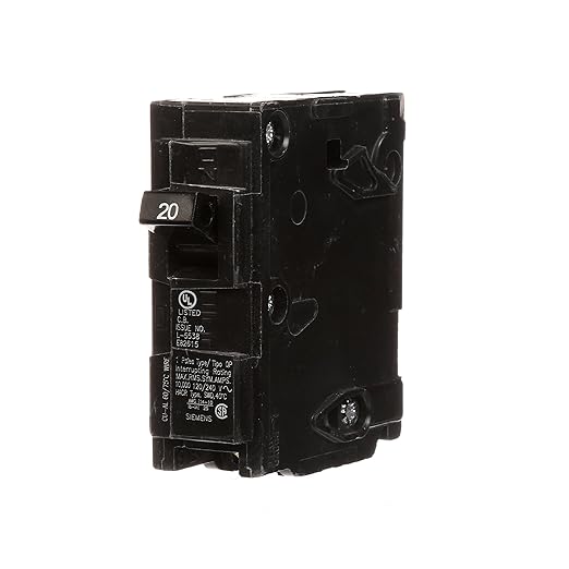 Siemens Q120 20-Amp Single Pole Type QP Circuit Breaker